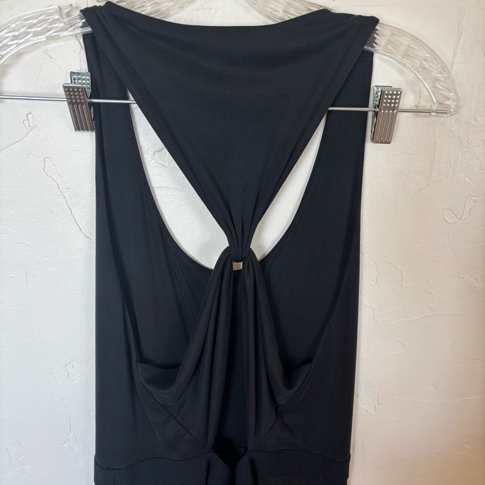 BCBGMaxAzria Black Backless Cut Out Sundress - Picture 3 of 5